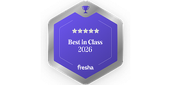 Fresha Best in Class Badge 2026 - Nail Lounge & Spa Brighton